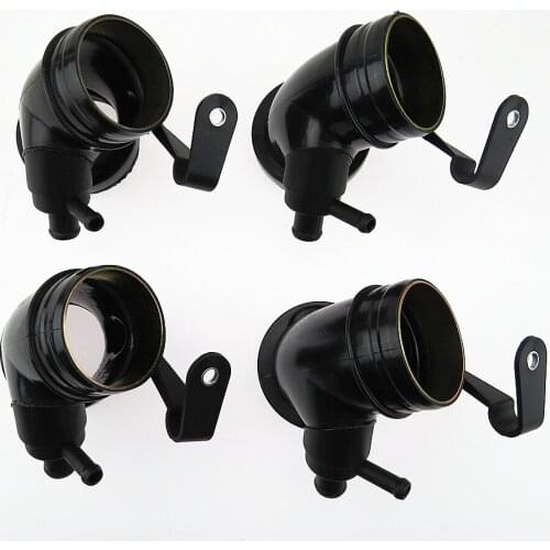 SCJYRXS 4Pcs 92KW Air Intake System Filter Hose Exhaust Vent Catheter 1.8T For A4 Passat B5 058133356D 058 133 356D 058 133 356D