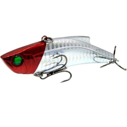 SEAYOU 90mm 34g VIB Lure with Inner Laser Sinking Hard Bait Isca Artificial Lures Pesca Fishing Accessories WLV02