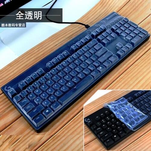 Waterproof dustproof Clear Transparent Keyboard Protector Cover Skin Guard for Logitech G610 G810
