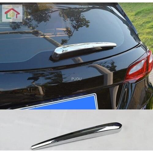 1Pcs Car Exterior Rear Window Rain Wiper Cover Trim Styling Sticker For Chevrolet Equinox 2017+ Car-covers ABS