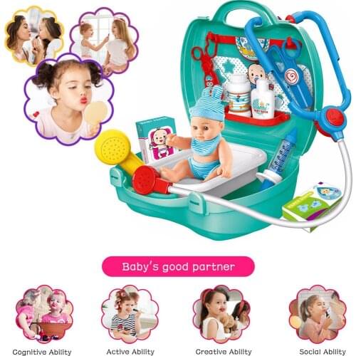 2020 New Simulation Toys Set Kit for Little Girls Kids Intellectual Development Plastic Toys