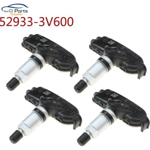 4 Pcs 52933-3V600 529333V600 433MHZ Tire Pressure Monitoring Sensor TPMS For Hyundai Grandeur i40 Azera For Kia Rio