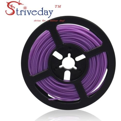 50 meters (164 ft) 22AWG Flexible Rubber Silicone Wire Tinned copper line DIY PCB Electronic cable 10 colors to choose from