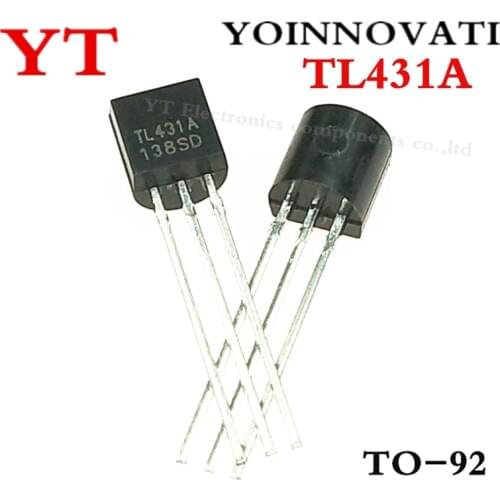 50pcs/lot TL431 TL431A TO-92 IC best quality