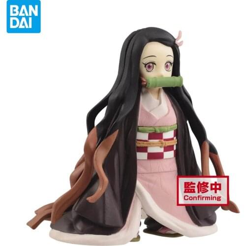 Banpresto Original Anime Figure Demon Slayer Kamado Nezuko kid Childhood verision collectile Model Action Figure toys gifts