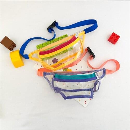 Children Mini Purses and Handbags PVC Crossbody Bag for Kids Boy Clear Beach Coin Pouch Baby Girls Jelly Purse