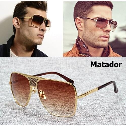 JackJad 2020 Fashion Matador Metal Alloy Frame Gradient Sunglasses Men Brand Design Aviation Sun Glasses Vintage Oculos De Sol