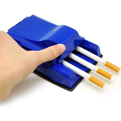 3 Tubes Tobacco Rolling Machine Cigarette Roller For Rolling Tray Maker Tool Smoking Accessorie Men Gift