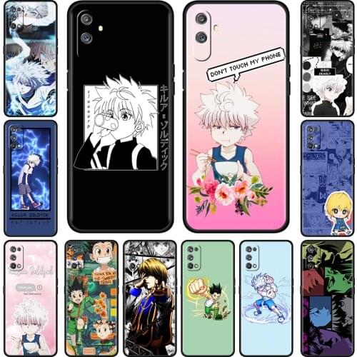 Hunter X Hunter Anime For Realme 8 C21 6 7 Pro C3 XT GT 5 7i X50 C15 C11 C12 Phone Case C21Y 8Pro Soft Silicone Cover Fundas