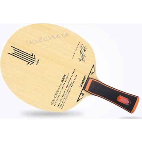 Original Xiom ice cream AZX table tennis blade pure wood add carbon blade racket game offensive