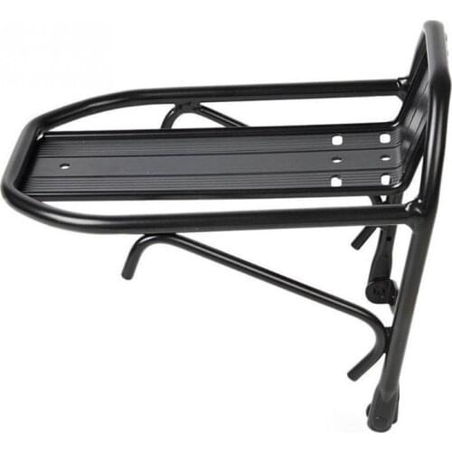 Bicycle Front Rack Aluminum Alloy Bike Luggage Shelf Carrier Panniers Bracket