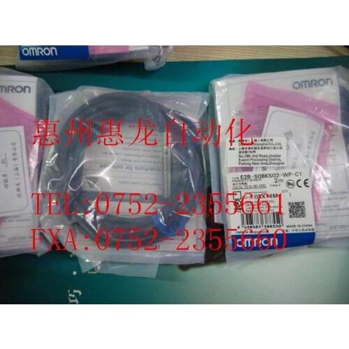 [ZOB] Supply of new original OMRON Omron proximity switch E2B-S08KS02-WP-C1 2M --5PCS/LOT