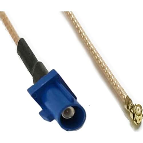 10pcs IPX U.FL IPEX to Fakra C Male Connector RF Coaxial Pigtail RG178 Cable 10cm 15cm 20cm 30cm 50cm