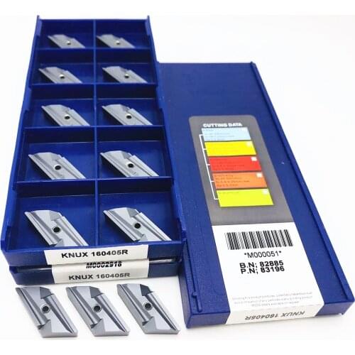 10PCS KNUX160405 NN LT10 Substituted CUTTING TOOL Inserts Steel Turning Tool KNUX160405R NN LT10 Turning Tool