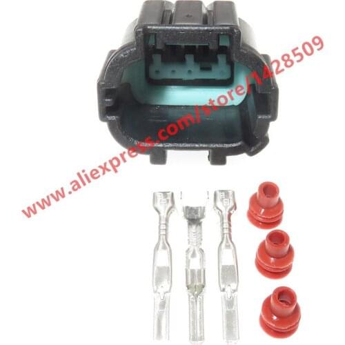 5 Sets 3 Pin Male Sealed Waterproof Automotive Wire Car Connector 6188-0555 PB291-03027