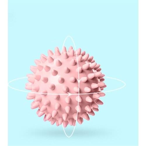 7CM PVC Massage Ball Fitness Whole Body Acupuncture Point Deep Muscle Relaxation Fascia Ball Arm Hand Foot Massage Spiky Ball