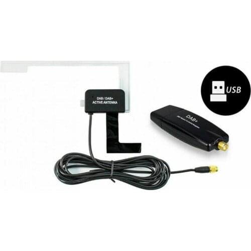 Car Dab Antenna With Usb Adapter Receiver For Android Car Player Applicable For Europe Australia Dab Adapter Usb