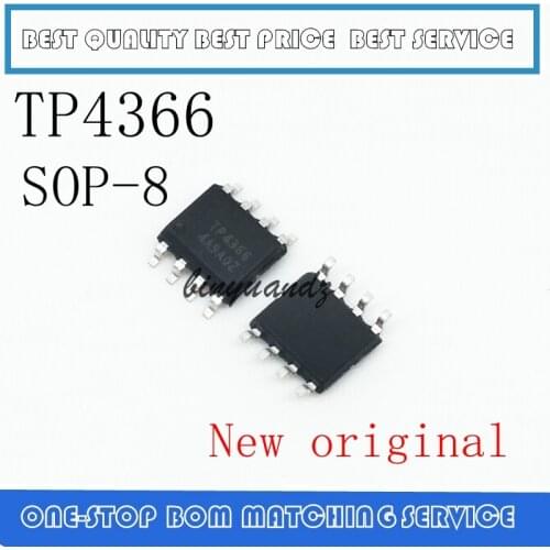 Free Shipping 10pcs TP4366 SOP-8 Charge and discharge 1A four lights show mobile power IC