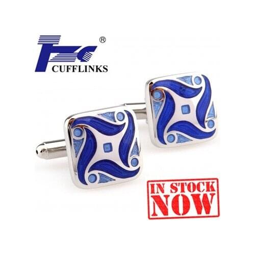 TZG07145 Enamel Epoxy Cufflink Cuff Link 2 Pairs Free Shipping Promotion