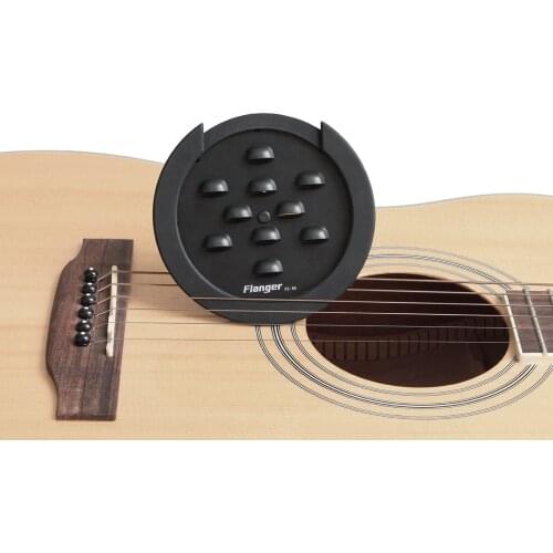 Flanger Guitar Soundhole Cover Block Feedback for EQ Acoustic Folk Guitar Made of ABS FS-08