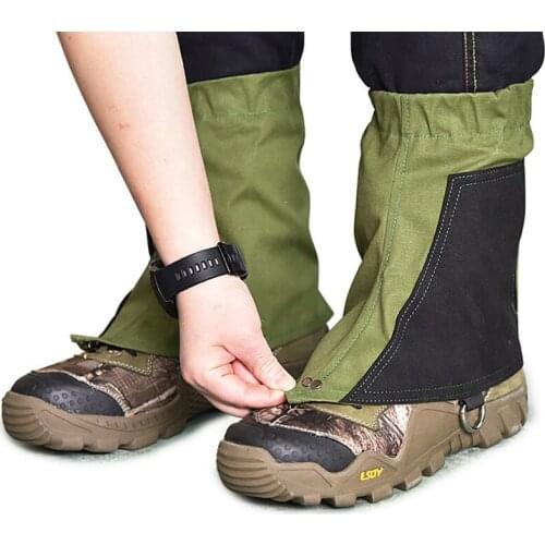 Ankle Gaiters for Hiking, Leg Gaiter Waterproof Anti-Tear Bike Leg Warmers Waterproof Hunting Snow Legging Gaiters Ski Gaiters