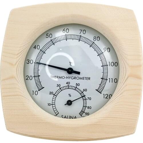 1Pc Thermometer Hygrometer Pointer Hygrothermograph for Sauna