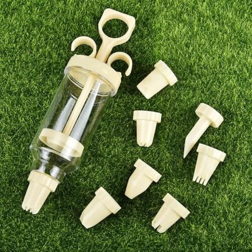 Piping Tools Nozzle Icing Cake Cupcake Carving Cream Injector Syringe Fondant Cutters For Cake Decorating DIY Pastry Syringe