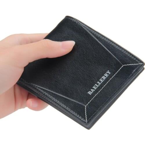 Men, short style, open, wallet, multi-card slot, card holder, soft wallet, thin style, fashion, men, wallet, new style 2021
