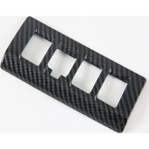 For Subaru Outback 2021 2022 ABS Headlight Head Light Lamp Adjust Button Instrument Switch Panel Cover Trim Bezel Styling