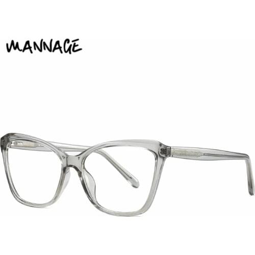 Women Blue Light Proof Glasses Trend Spring Plain Eyeglasses Frame Glasses