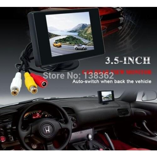 On Sale!! 4.3 inch TFT LCD Car Monitor for Car Reverse Backup Camera Car Monitor free shipping