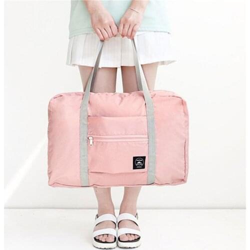 Foldable Travel Bag Hot Women Ladies Travel Luggage Bag Big Size Folding Carry-on Duffle Bag For Women 2020