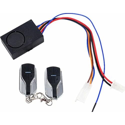 36-72V Anti-Theft Alarm Lock Smart Induction Wireless Remote Control With Remote Controler Electric Bicycle Accessories 2020 New