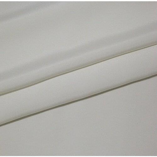 30 mm Heavy Crepe De Chine Silk Fabric 100% mulberry silk off white color 129 gsm 114 cm 140 cm width small wholesale 10 meters