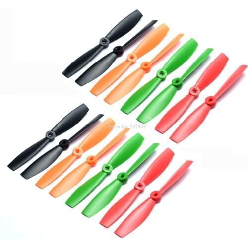 10 Pairs Propellers Prop 3" 4" 5" 6" 3030 4045 5045 6045 BULLNOSE Props CW CCW 150 180 210 250 Quadcopter Mini Quadcopter