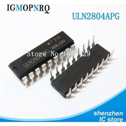 10PCS ULN2804A DIP-18 ULN2804 DIP18 ULN2804AN DIP ULN2804APG ULN2804AP Darlington Transistor Array New