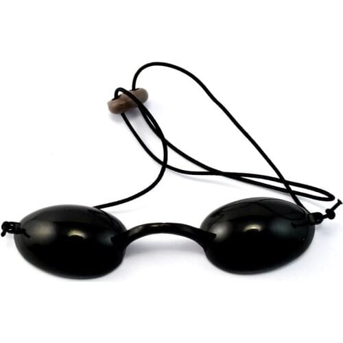 1X Adjustable Full Shading Safety Eyepatch Glasses Laser Light Safety Protection Goggles for Tattoo Photon Beauty Clinic Patient