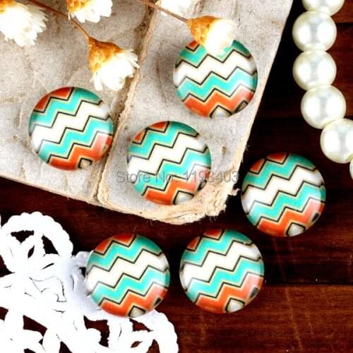 40PCS 12mm)/Round12mm 20mm 25mm 30mm Glass Cabochon DIY For jewelry finding Cameo Setting ,Dome Flat Back Beads-201-44