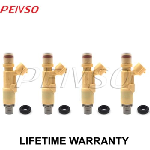 4x 23250-74220 23209-74220 fuel injector for TOYOTA Altezza Gita SXE10 2.0L 3SGE 1998-2005