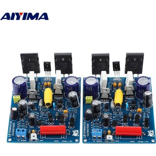 AIYIMA 2Pcs Power Amplifier Audio Board 120Wx2 Home Theater HiFi Stereo Sound Amplifiers 1943 5200 2.0 Channel Mini Amp