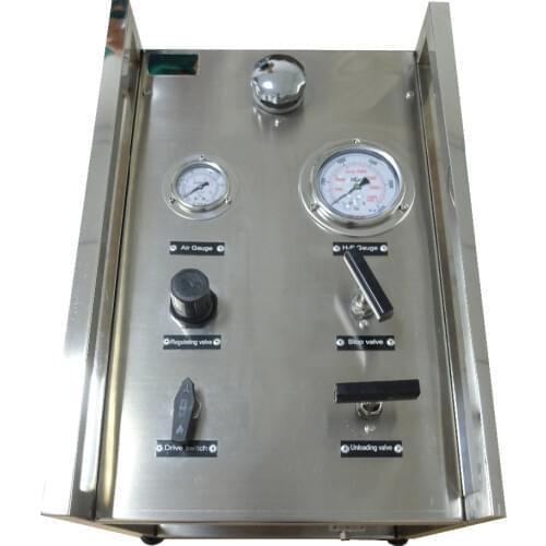 Free shipping Wellness Model:WS-AT240-H 1000-2000 Bar Portable High pressure air hydrostatic test pump station for burst testing