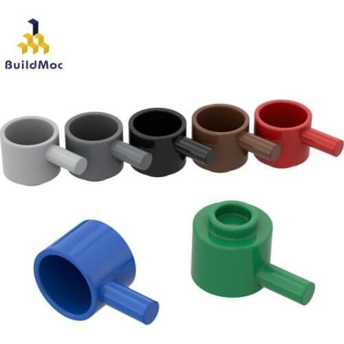 BuildMOC Compatible Assembles Particles 4529 Deep Pot Handheld Props Building Blocks Parts DIY LOGO Educational gift Toys
