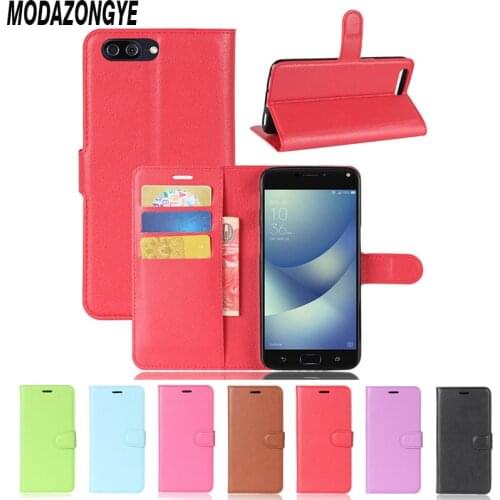Asus Zenfone 4 Max ZC554KL Case Cover PU Leather Back Cover Phone Case Asus Zenfone 4 Max ZC554KL ZC ZC554 554 554KL KL X00ID