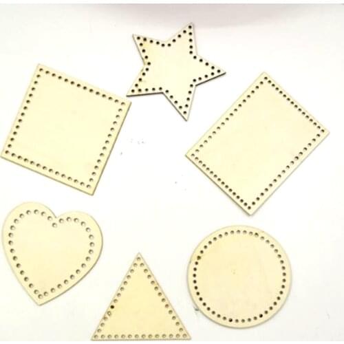 30pcs 4cm6cm8cm Wooden Love. Square. Rectangle Round Circles Ring Craft Card Making Scrapbooking DIY Embellishment 20185153