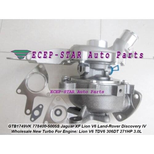 GTB1749VK 778400 778400-0005 778400-0004 LR029915 Turbo For Jaguar XF Lion V6 For Land Rover Discovery IV 2009- TDV6 306DT 3.0L