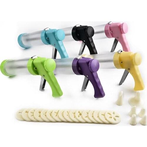 Cookie Press Kit - Cookie Press Making Gun Biscuits Cake Mold Cookie Press Maker Machine Dessert Decoration