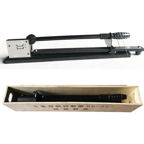 Guide rail cutter DC-35 rail cutting machine C45 cutting machine open rail cutting fast and labor-saving