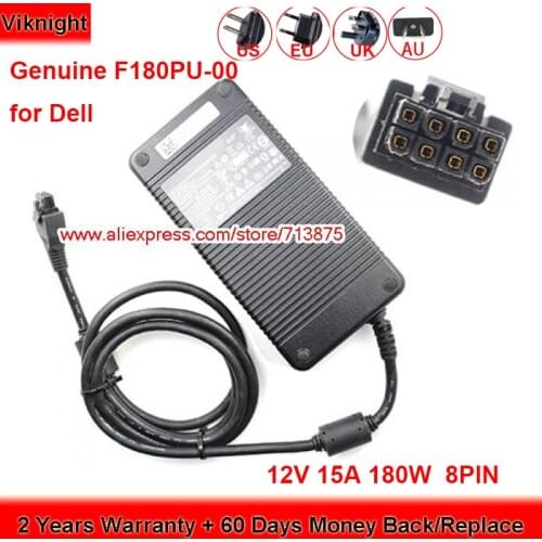 Genuine F180PU-00 12V 15A 180W Charger RXV7T for Dell OPTIPLEX 745 VISUAL 755 USF 760 RXVT7 Laptop Power Supply