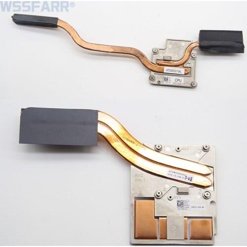 Original CPU GPU/Graphics card cooling Radiator Heatsink for Dell Precision 6800 M6800 NV 0K6D33 0X9HT7