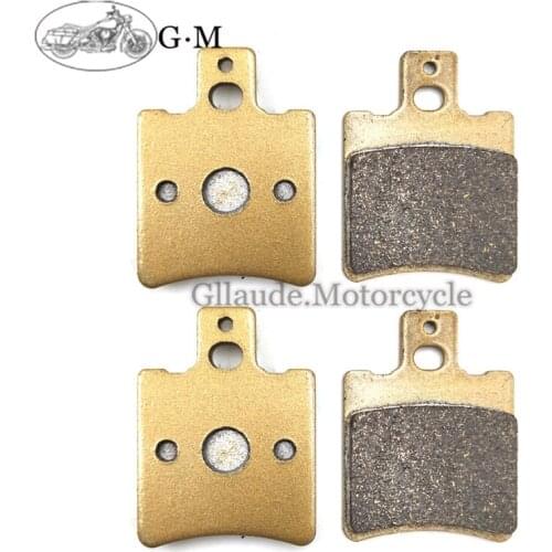 Motorcycle Front / Rear Brake Pads For Benelli 491 50cc Scooter All rear disc models 1999-2004 Velvet 125/Velvet 150 1999-2007